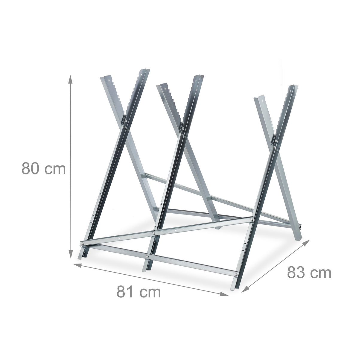 Saw trestle metal