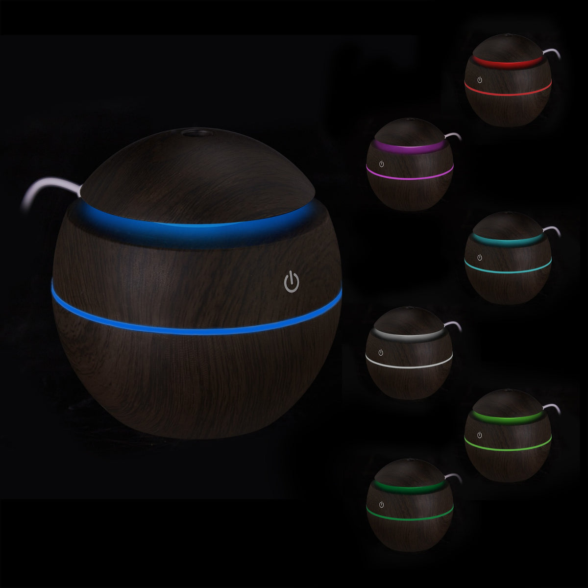 Scent diffuser in wood look