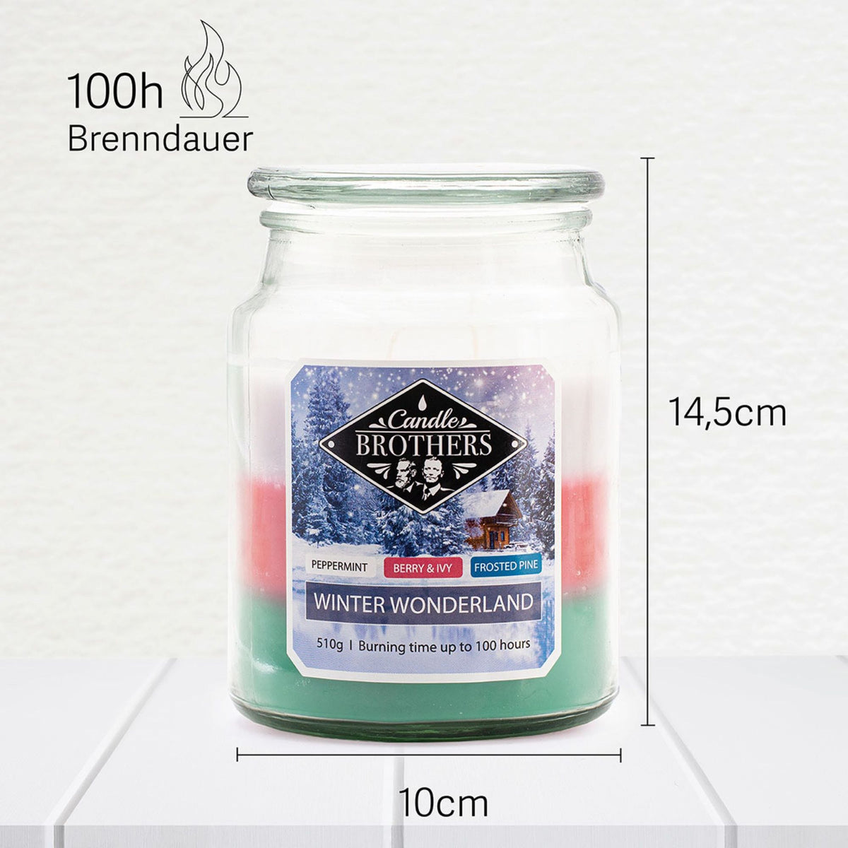 Scented Candle with Dual Wicks – Long-Lasting Fragrance