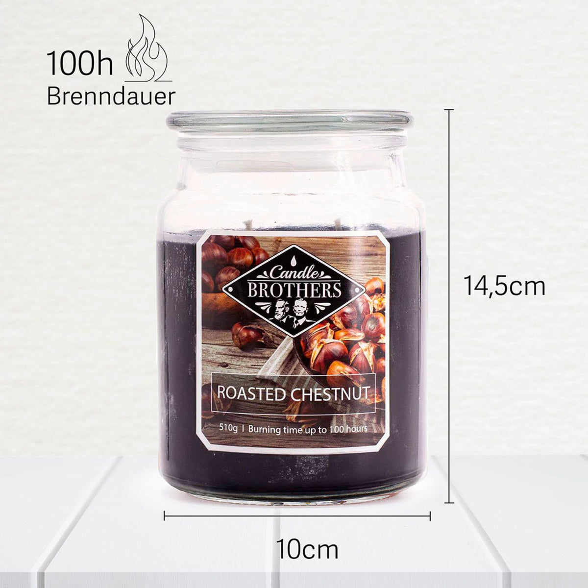 Scented Candle with Two Wicks for Relaxation & Ambiance