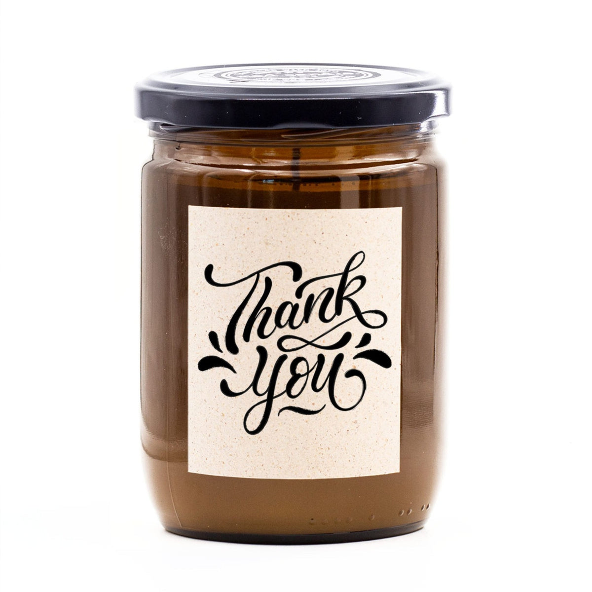 Scented Soy Candle – Lemon & Orange Fragrance, Glass Jar