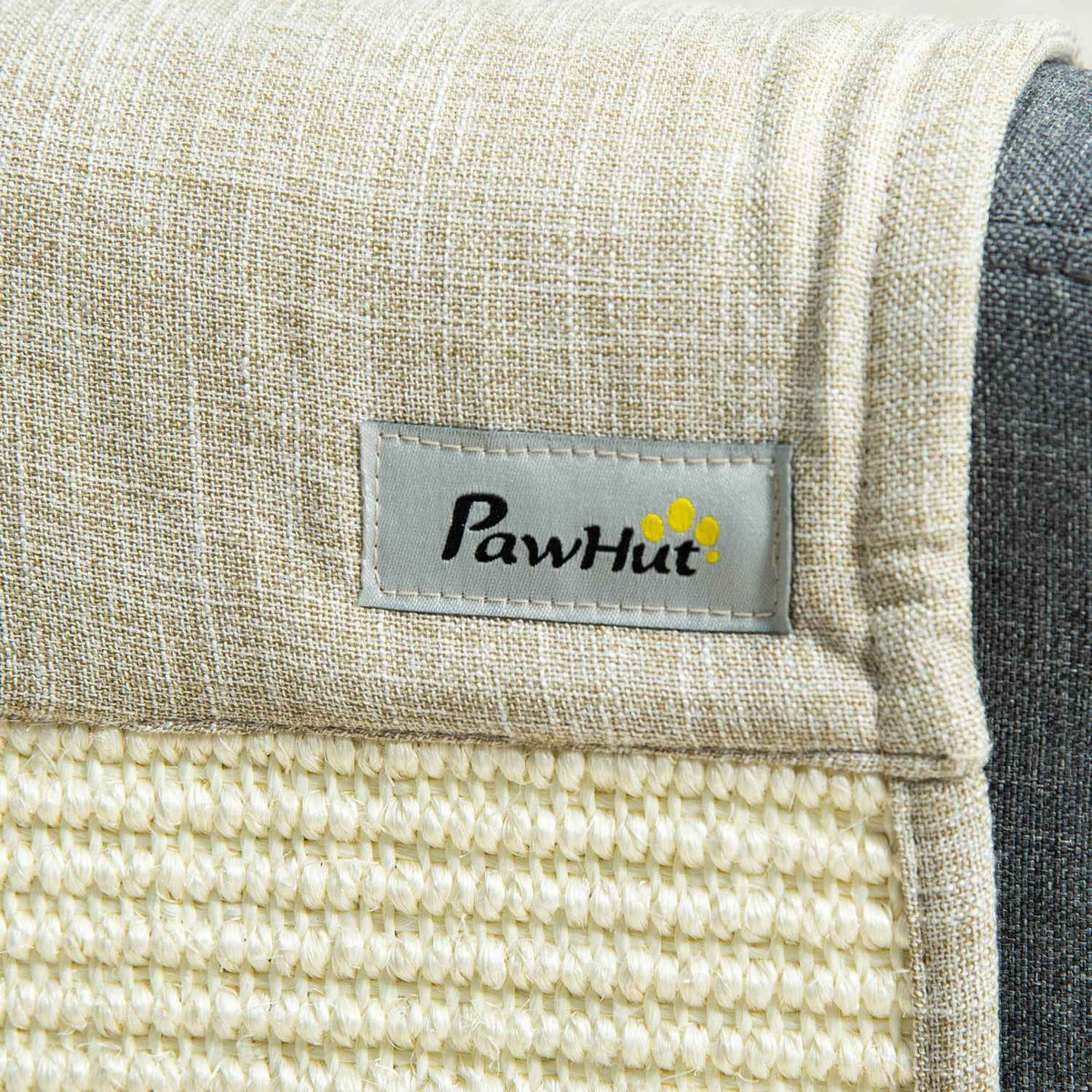 Scratching Mat Set Of 2 Sofa Protection For Cats, Sisal Scratching Mat, Beige + Gray, 130X45X0.3Cm, For Armchair & Couch