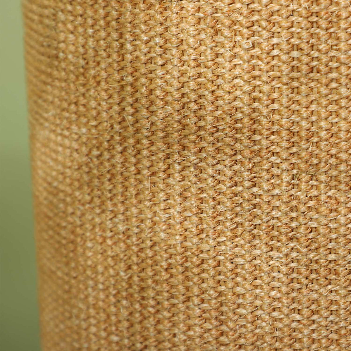 Scratching barrel, 60 cm high cat barrel with 2 caves, scratching post, cat tower made of sisal, for cats up to 5 kg, brown