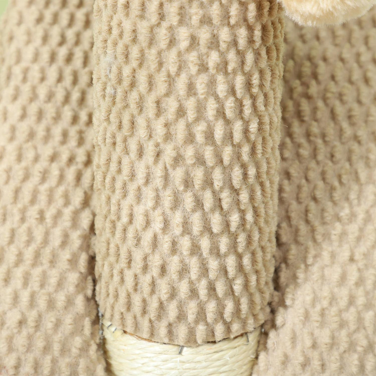 Scratching post, 54cm scratching post, sisal cat scratching post with play ball, scratching post for cats, cat scratching furniture, indoor, cream white