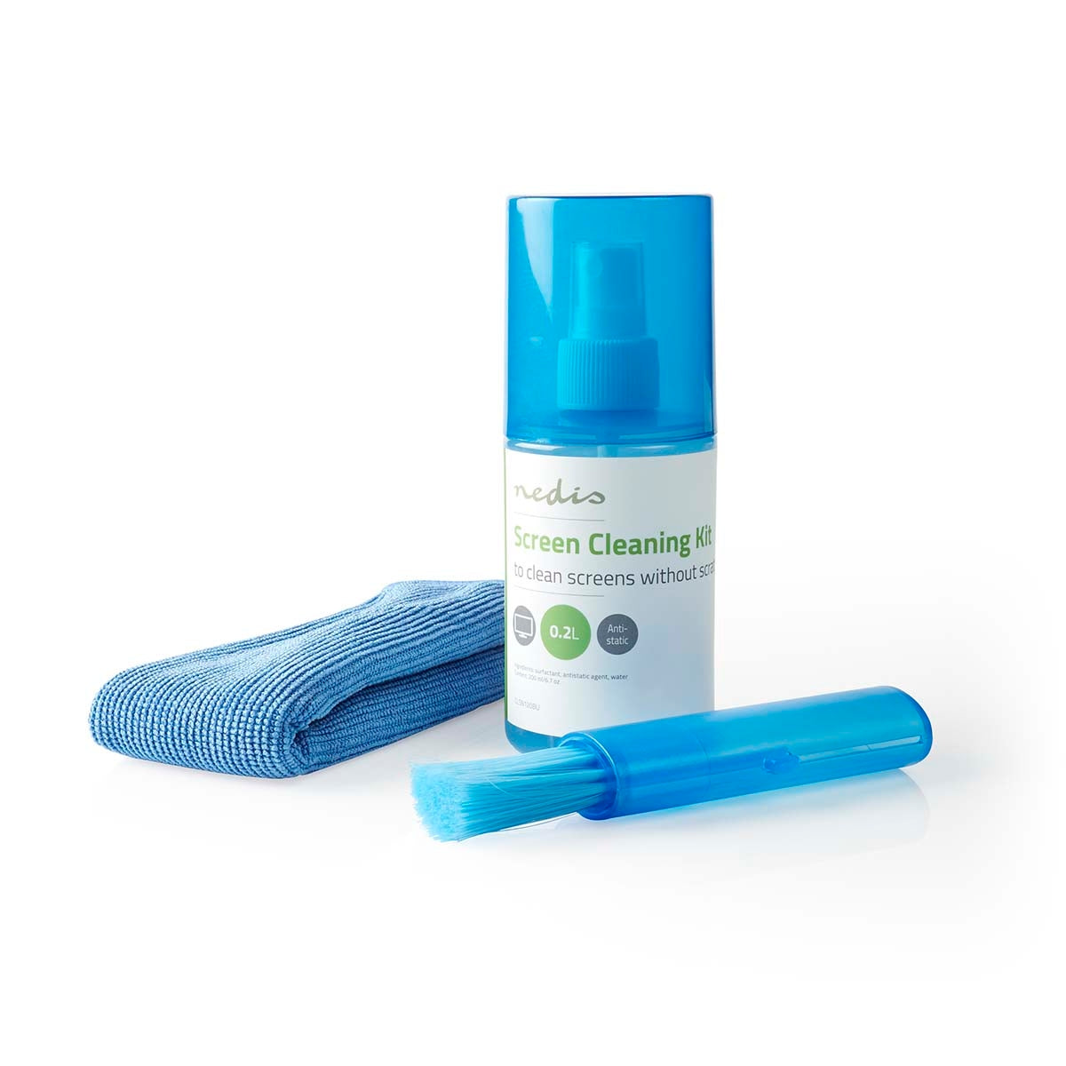 Screen cleaning | Spray | 200 ml | Computer / Reading tablet / Smartphone / TV screen | Dryer included