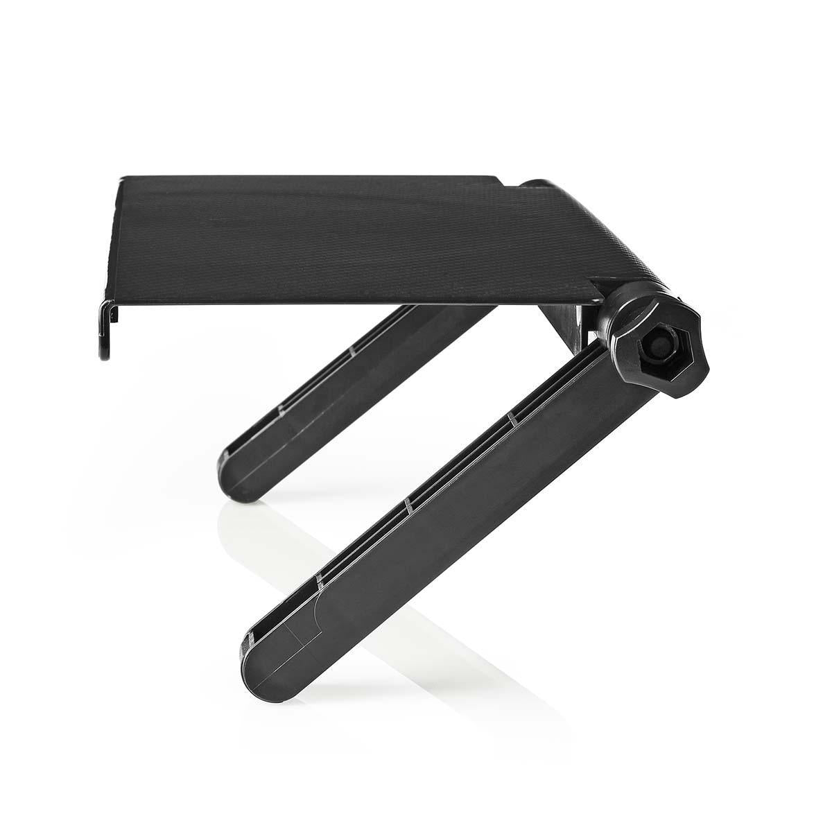 Screen shelf | Used for: Computer / Desktop | Max. load capacity: 6 kg | Black | Plastic