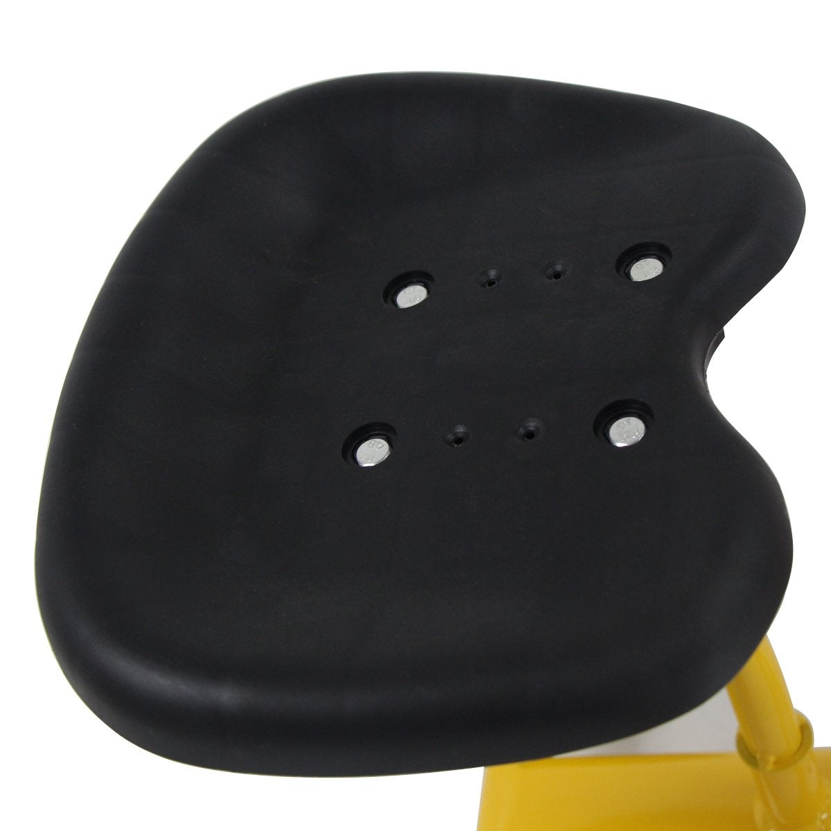 Seat excavator with shovel, children's excavator made of metal, sand excavator for sitting on for children from 3 years. Yellow