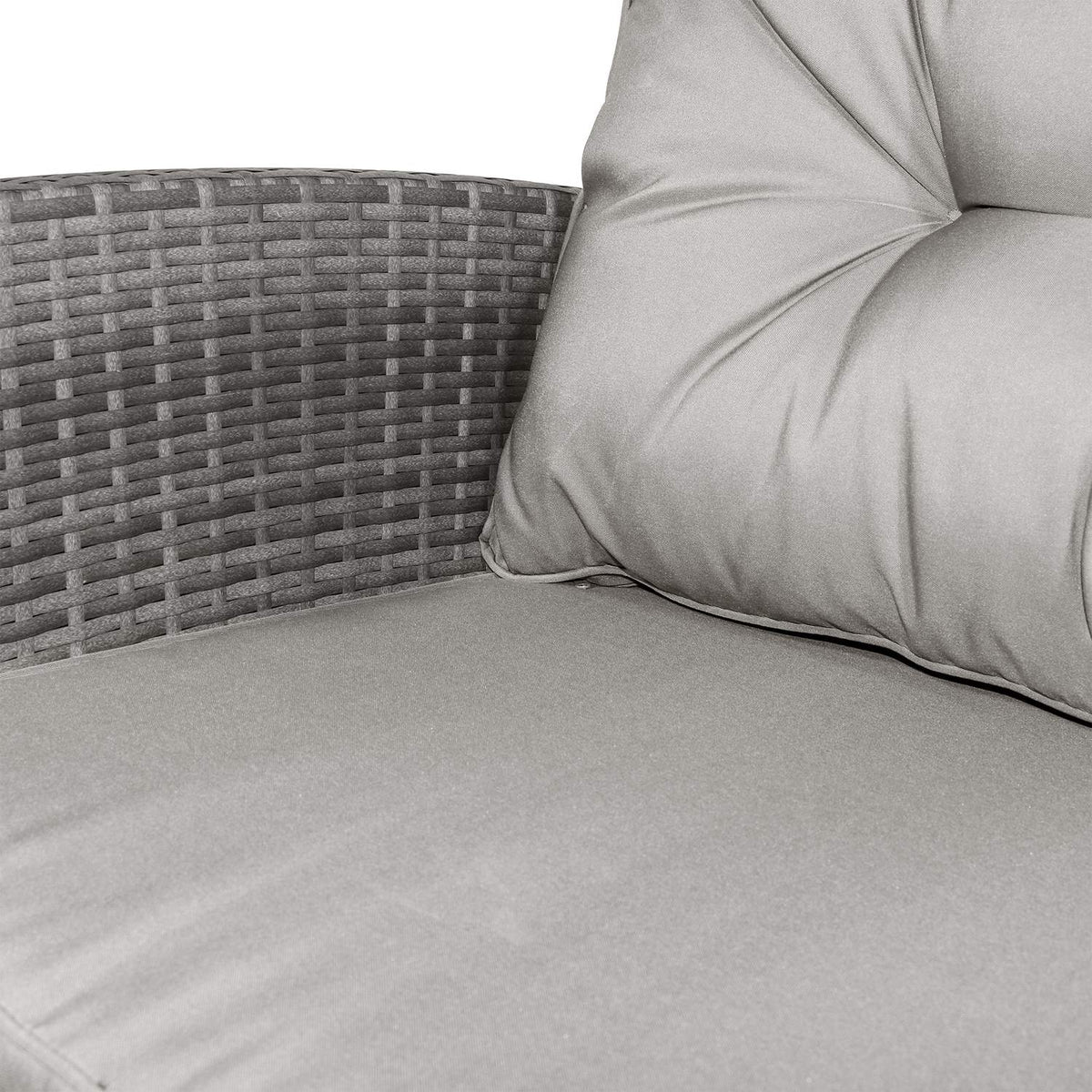Seating Set, Sofa Set, Metal, Luxury, Gray