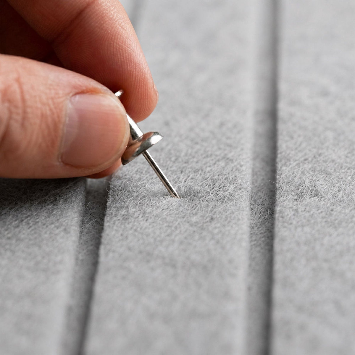 Self-Adhesive Felt Pinboard, Light Brown, 120x90 cm