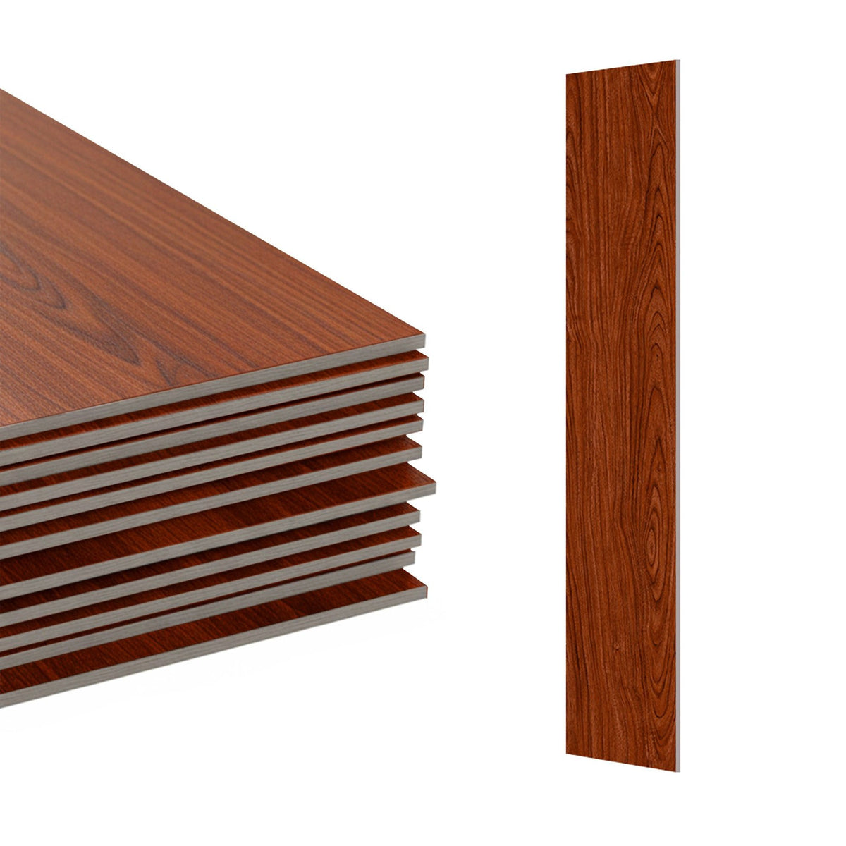 Self-Adhesive PVC Wood Effect Flooring, Slip-Resistant