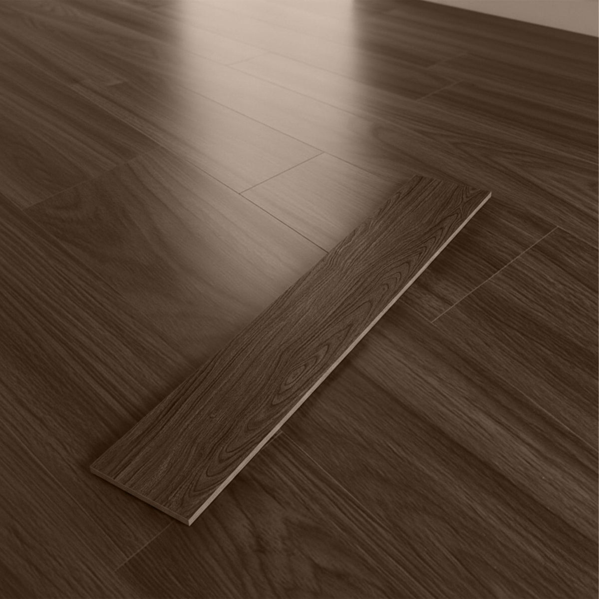 Self-Adhesive Wood Effect PVC Flooring, Waterproof, Slip-Resistant