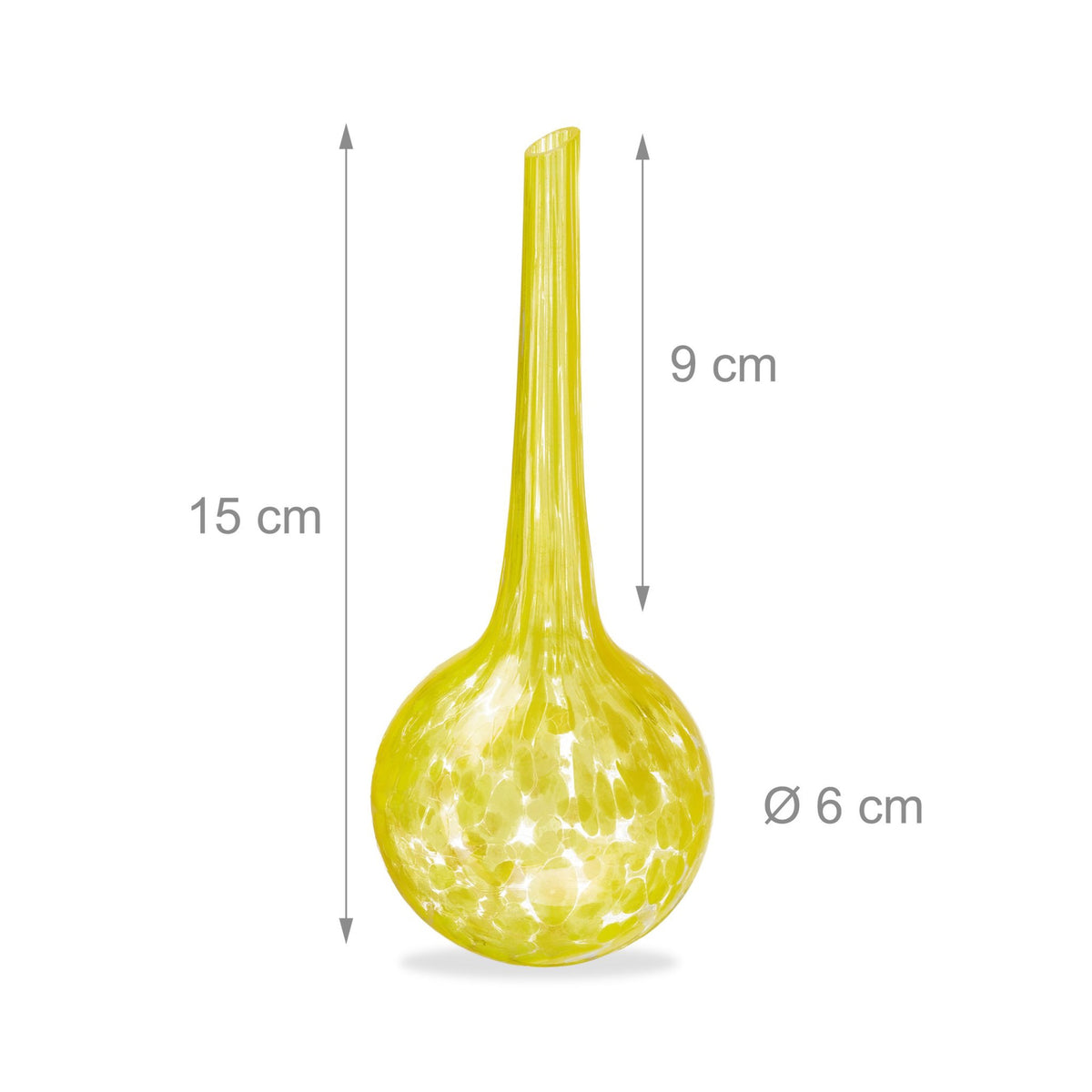 Self-watering glass set of 2