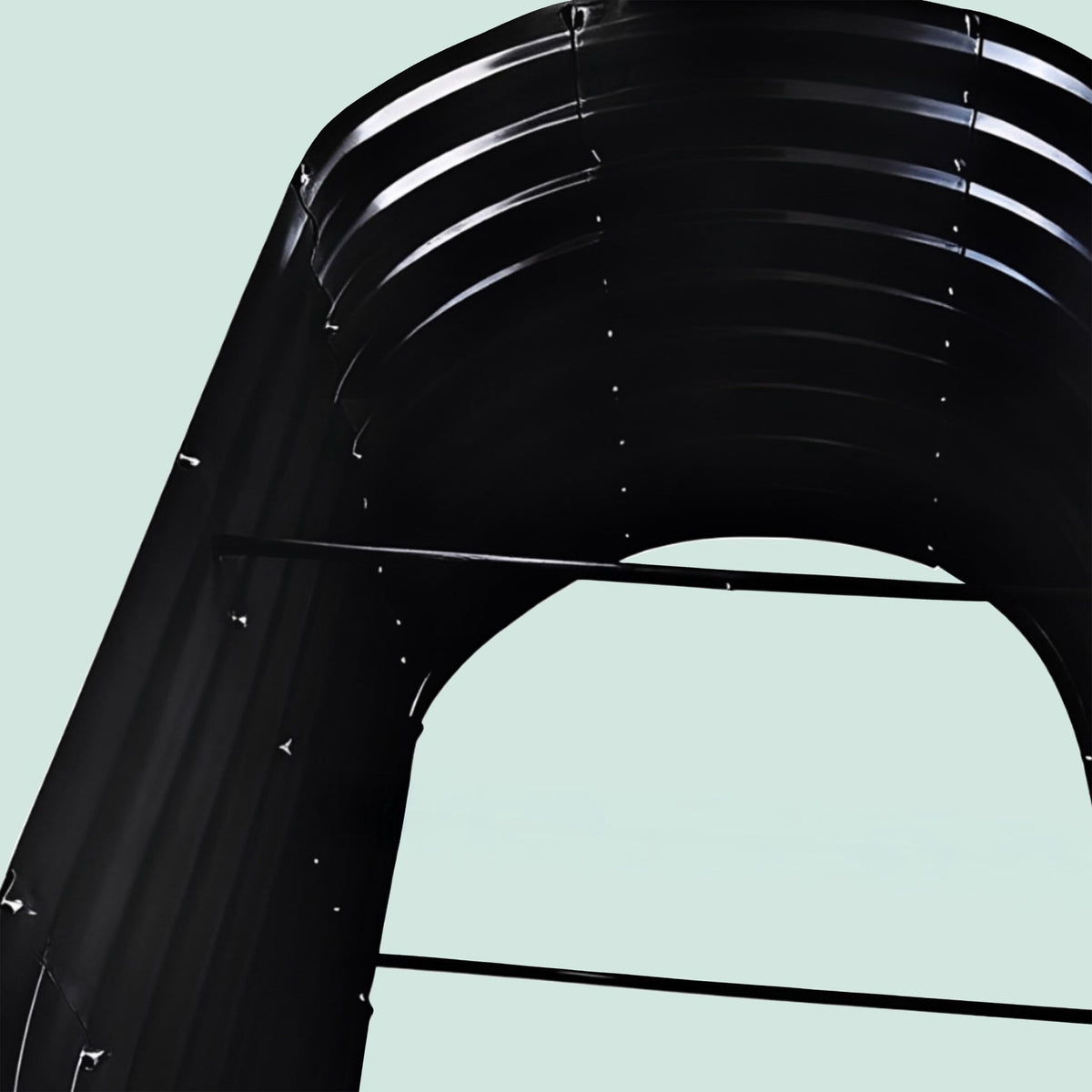 Semi-Circular Metal Planter – Weatherproof Raised Bed
