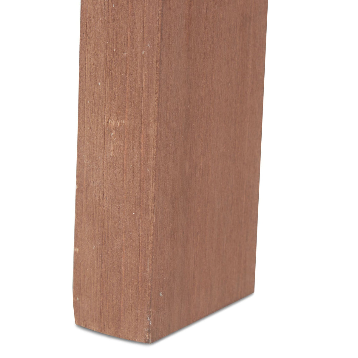 Semi-round flap table wood brown