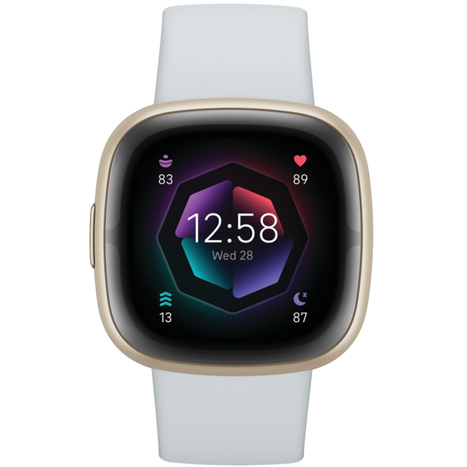 Sense 2, Blue Mist/Soft Gold
