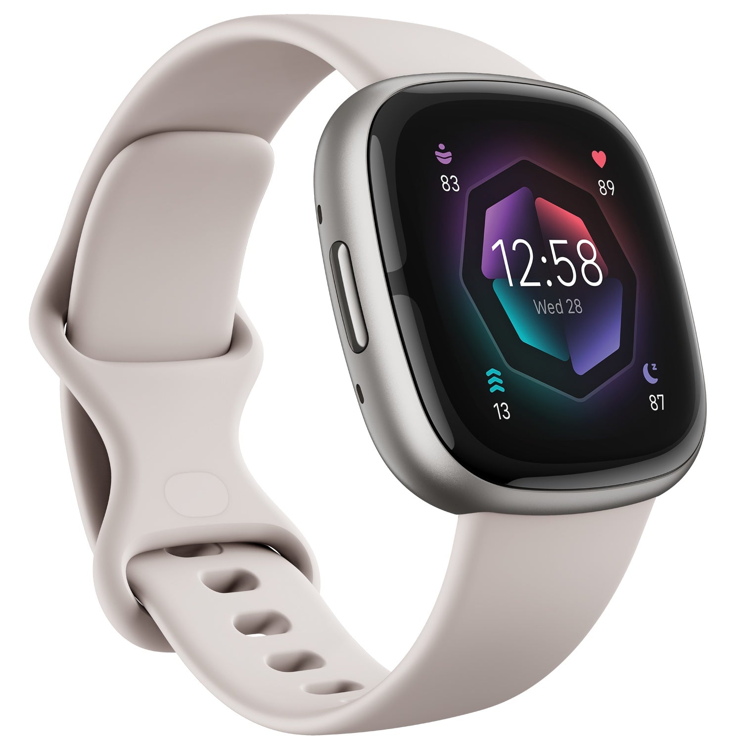 Sense 2, Lunar White/Platinum