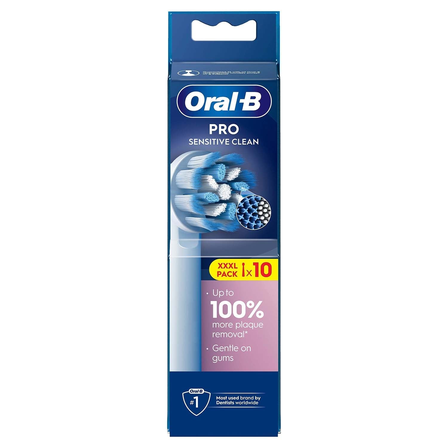 Sensitive Clean & Care Brush Heads, 10-Pack