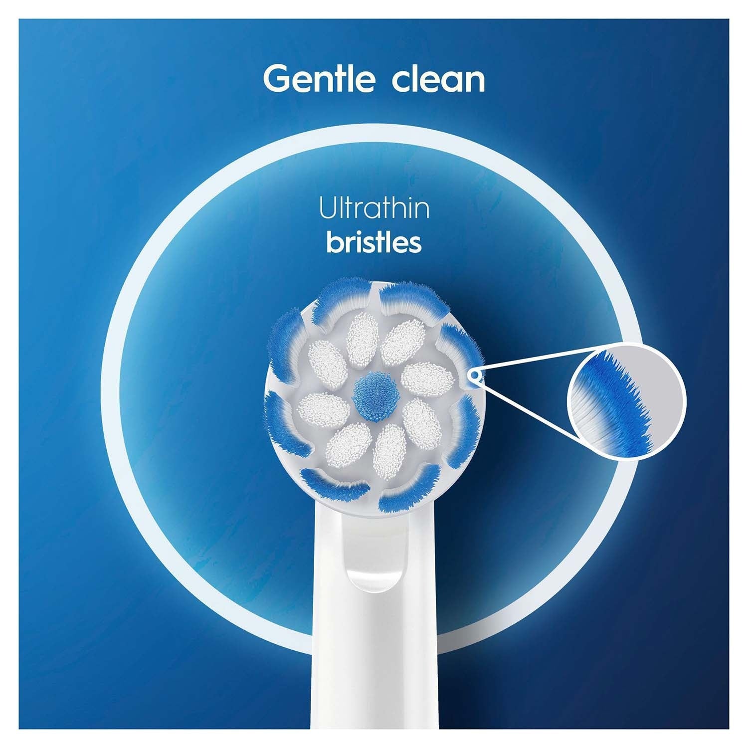 Sensitive Clean & Care Brush Heads, 10-Pack