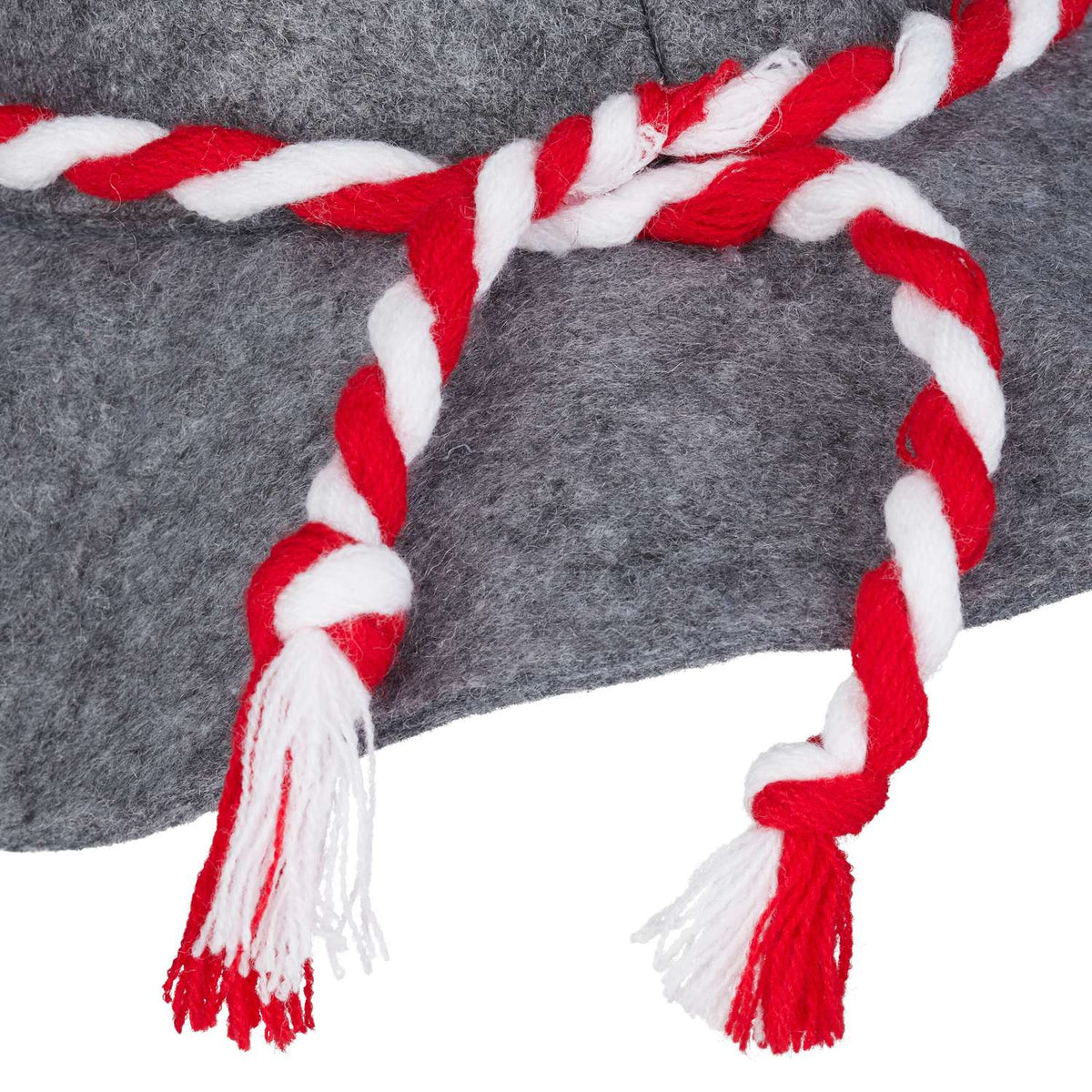 Seppel hat with red and white cord set of 5
