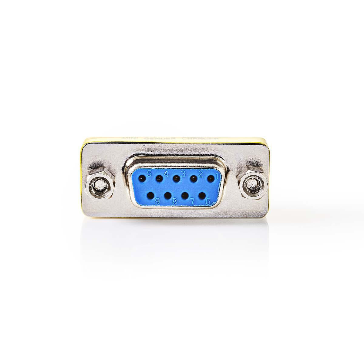 Serial adapter | Adapter | D-SUB 9-Pin Female | D-SUB 9-Pin Female | Nickel Plated | Metal | Envelope