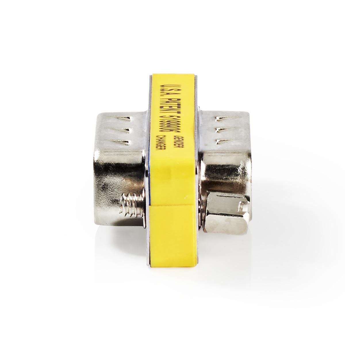 Serial adapter | Adapter | D-SUB 9-Pin Male | D-SUB 9-Pin Male | Nickel plated | Metal | Plastic bag