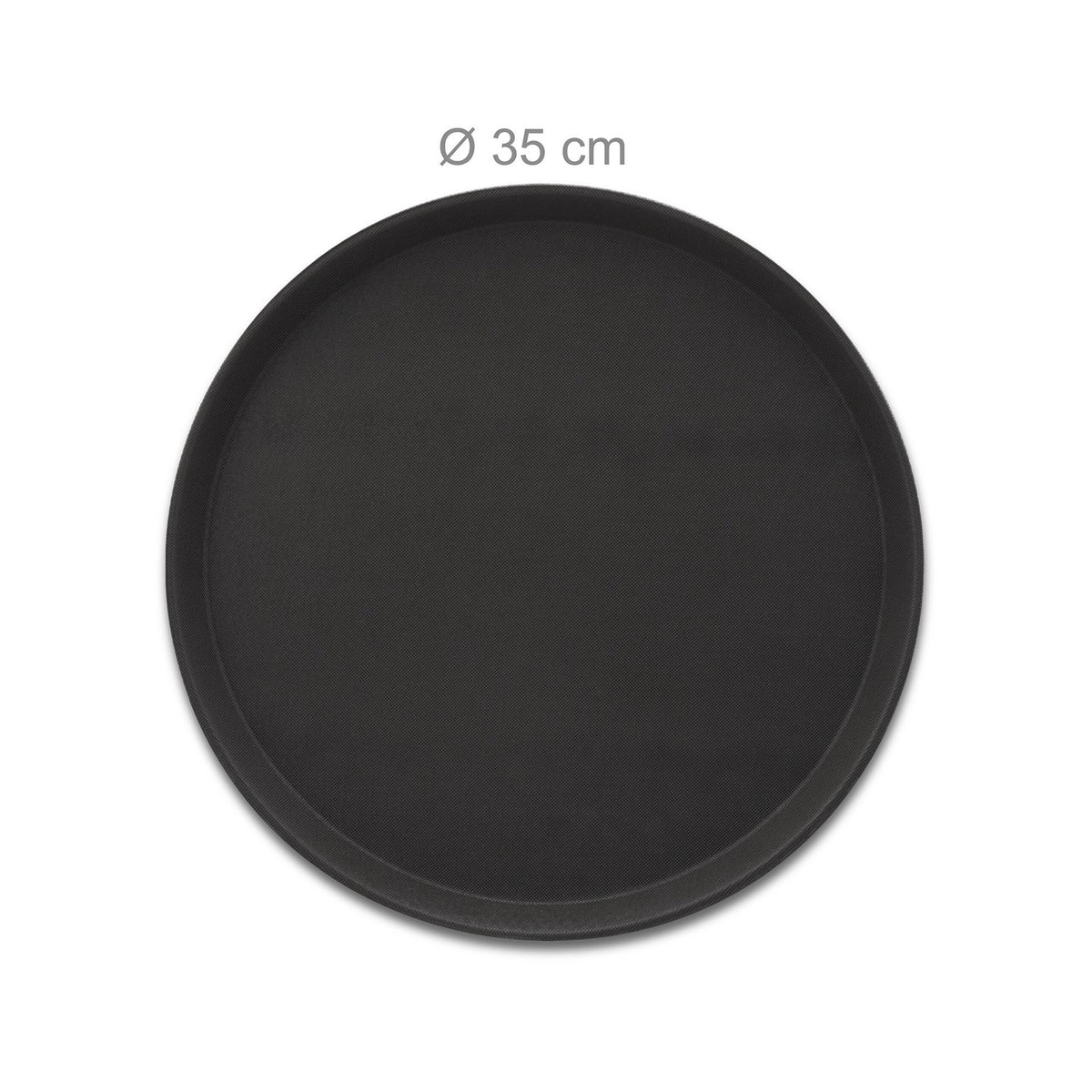 Serving tray 2-pack in black
