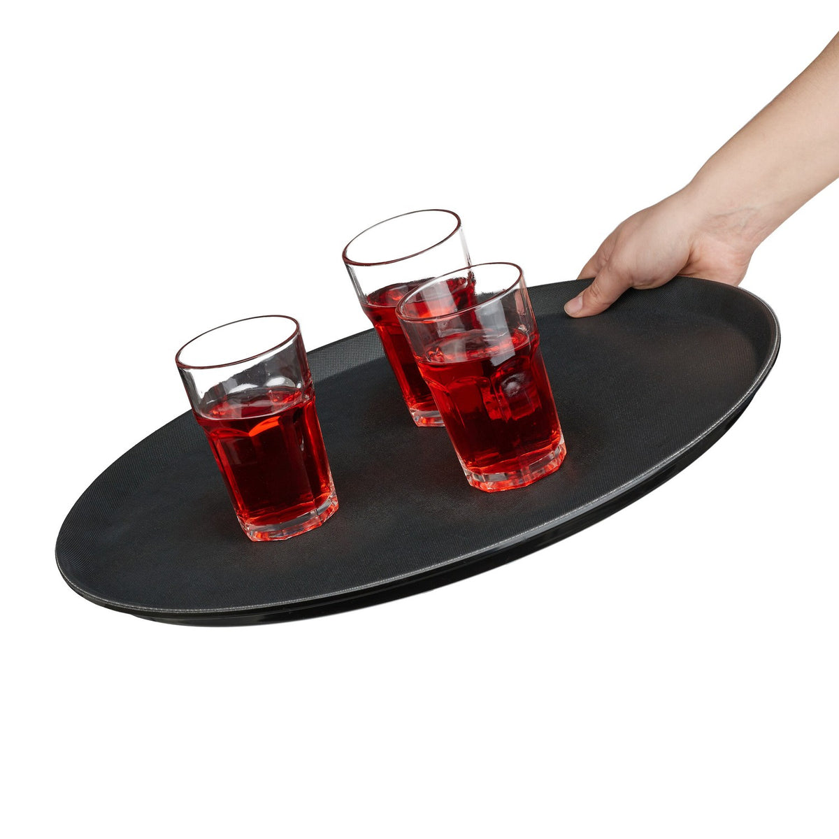 Serving tray set of 4 2 sizes