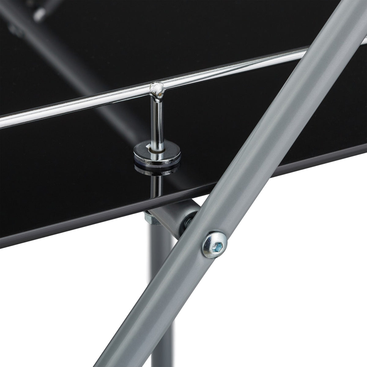 Serving trolley black