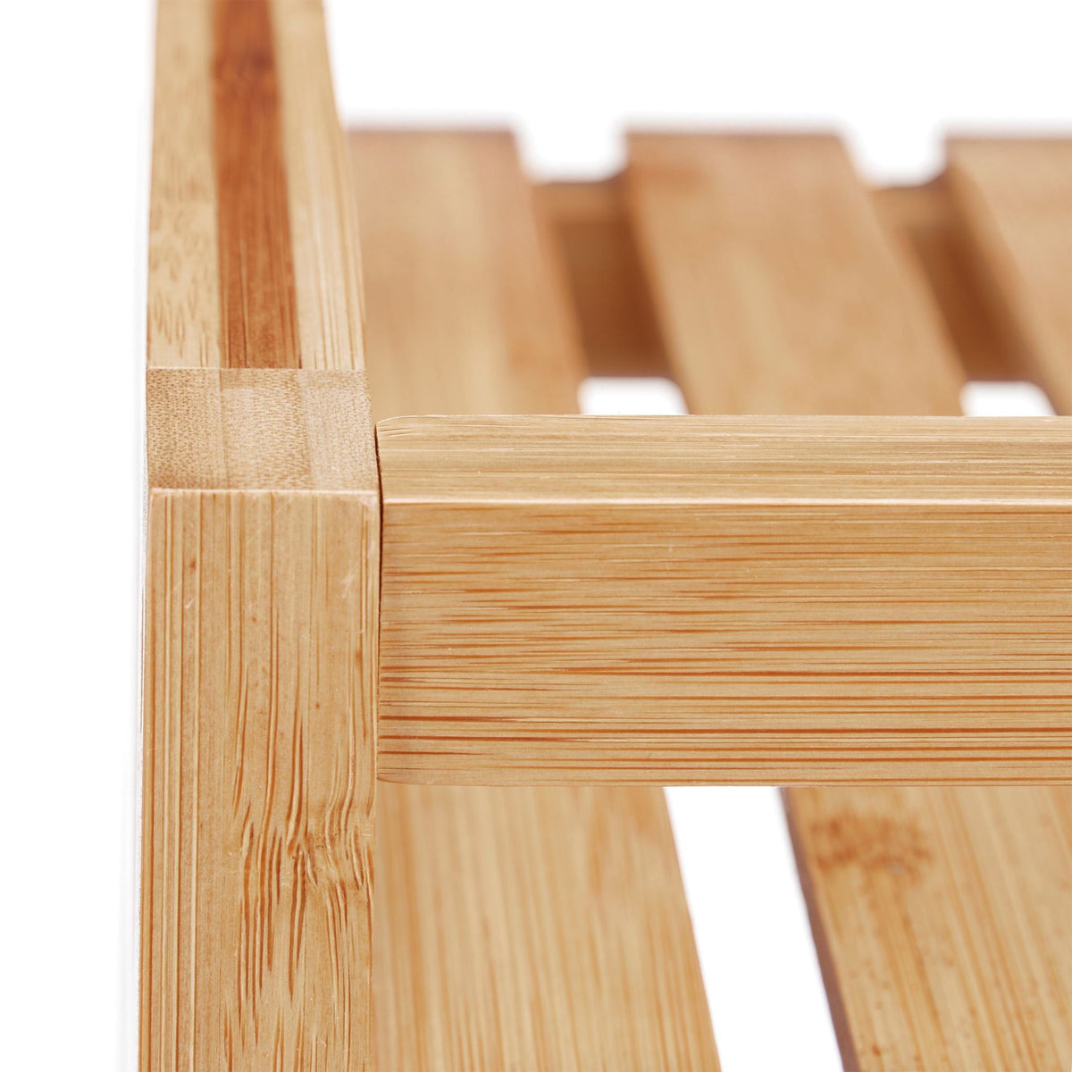 Serving trolley in bamboo