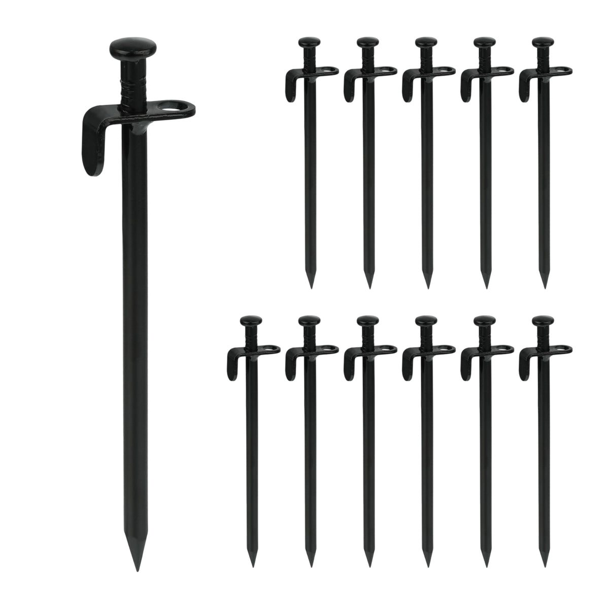 Set of 12 Tent Pegs