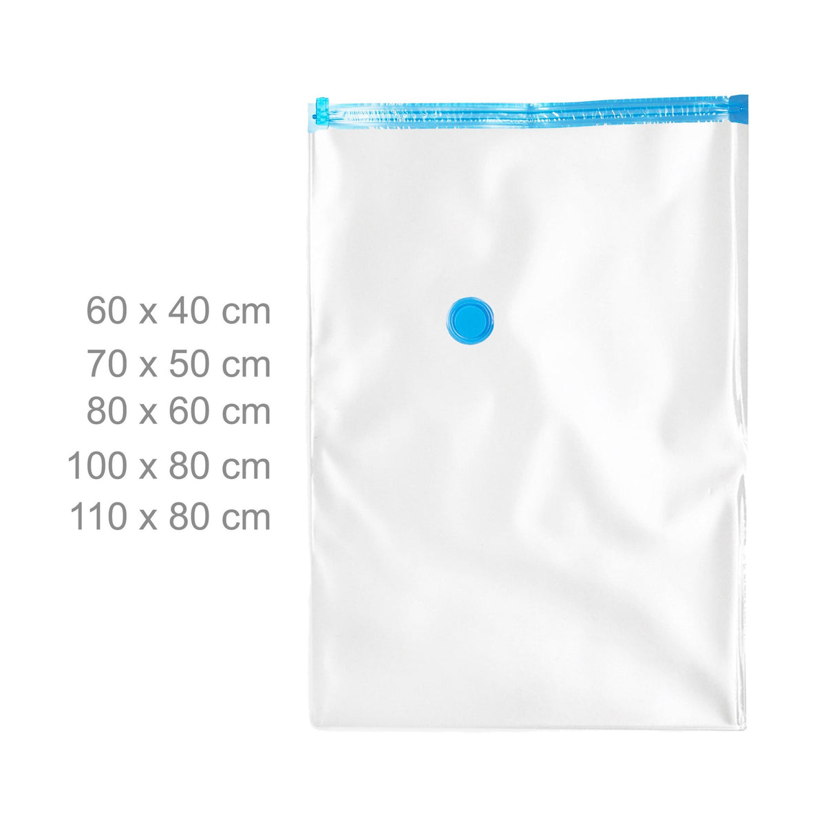 Set of 15 vacuum bags for clothes