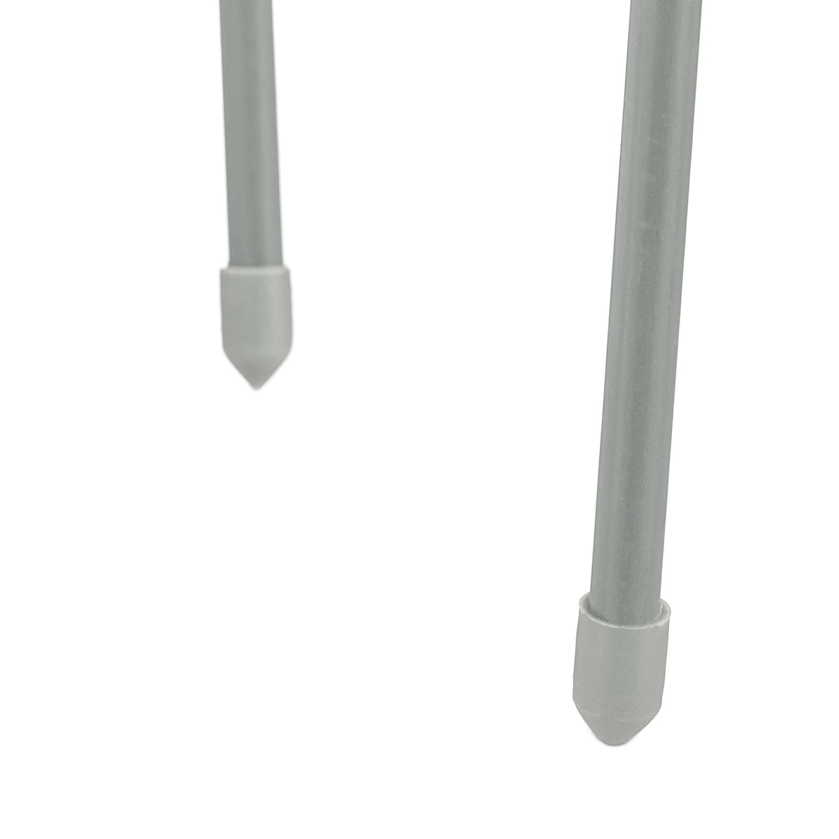 Set of 2 Round Grey Trellises, 76 cm