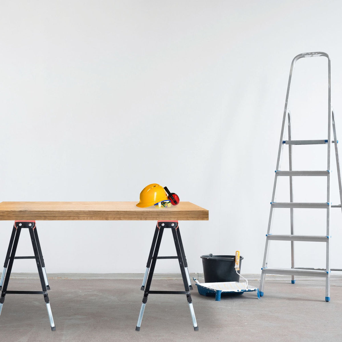 Set of 2 Sawhorses with 12 Heights