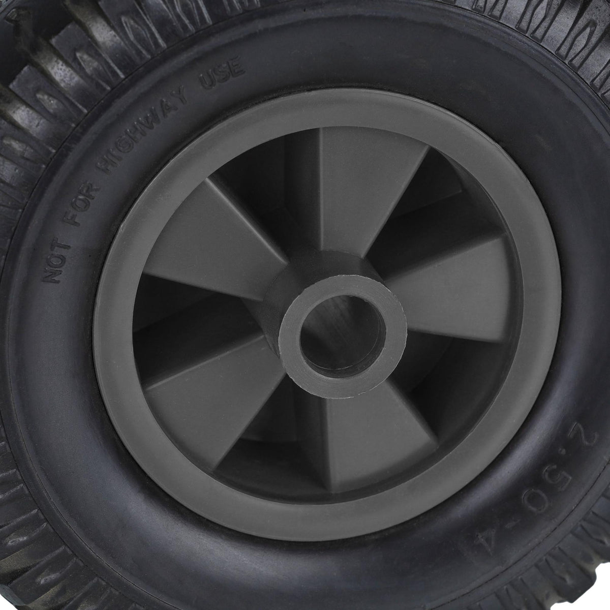 Set of 2 Wheelbarrow Wheels 2.50-4