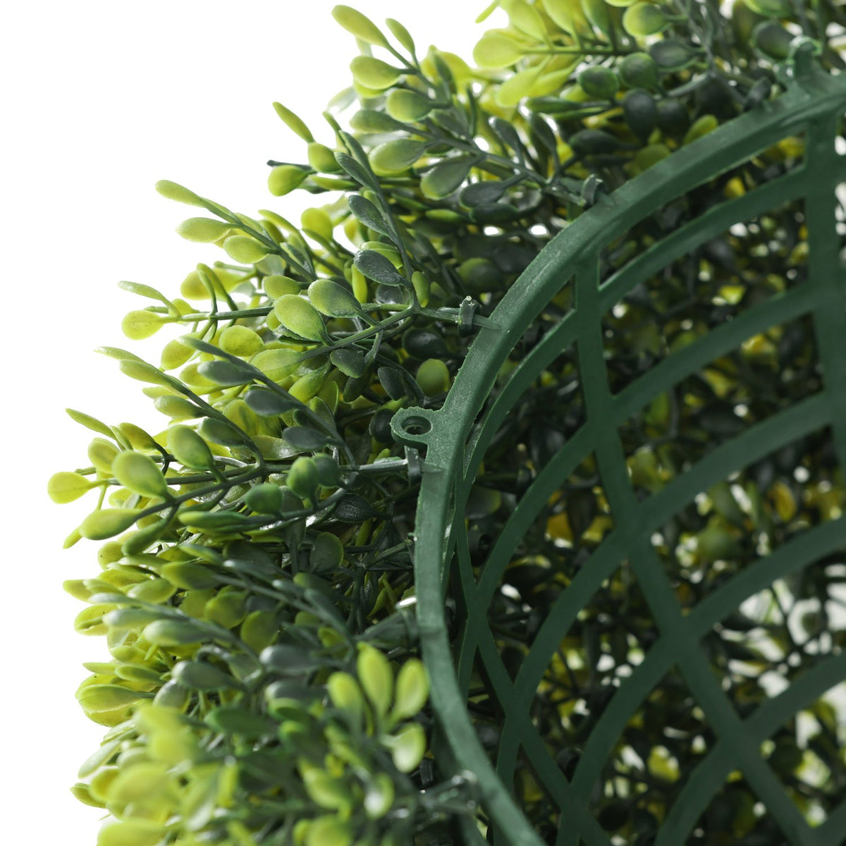 Set of 2 artificial boxwood balls 40 cm artificial plants, plastic artificial plants boxwood balls, fake plant for living room, bedroom, office, garden, modern decoration gift