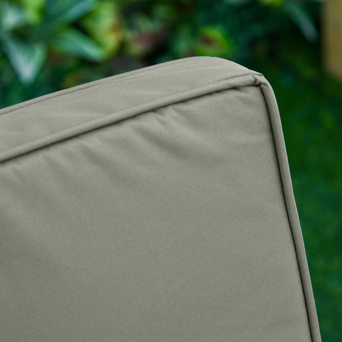 Set of 2 seat cushions, 56 x 52 cm chair cushions with zip, fabric cover, 7 cm thick padding, washable seat cushions for home, garden, car, office, sofa, chairs, dark gray