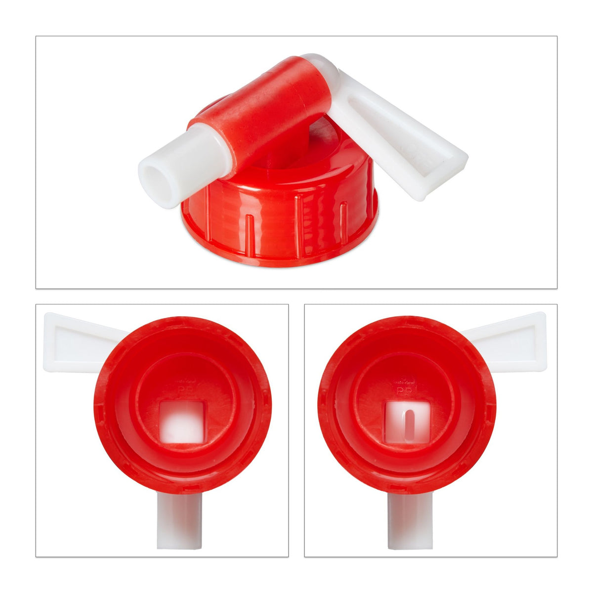 Set of 4 Folding Water Canisters 20 L