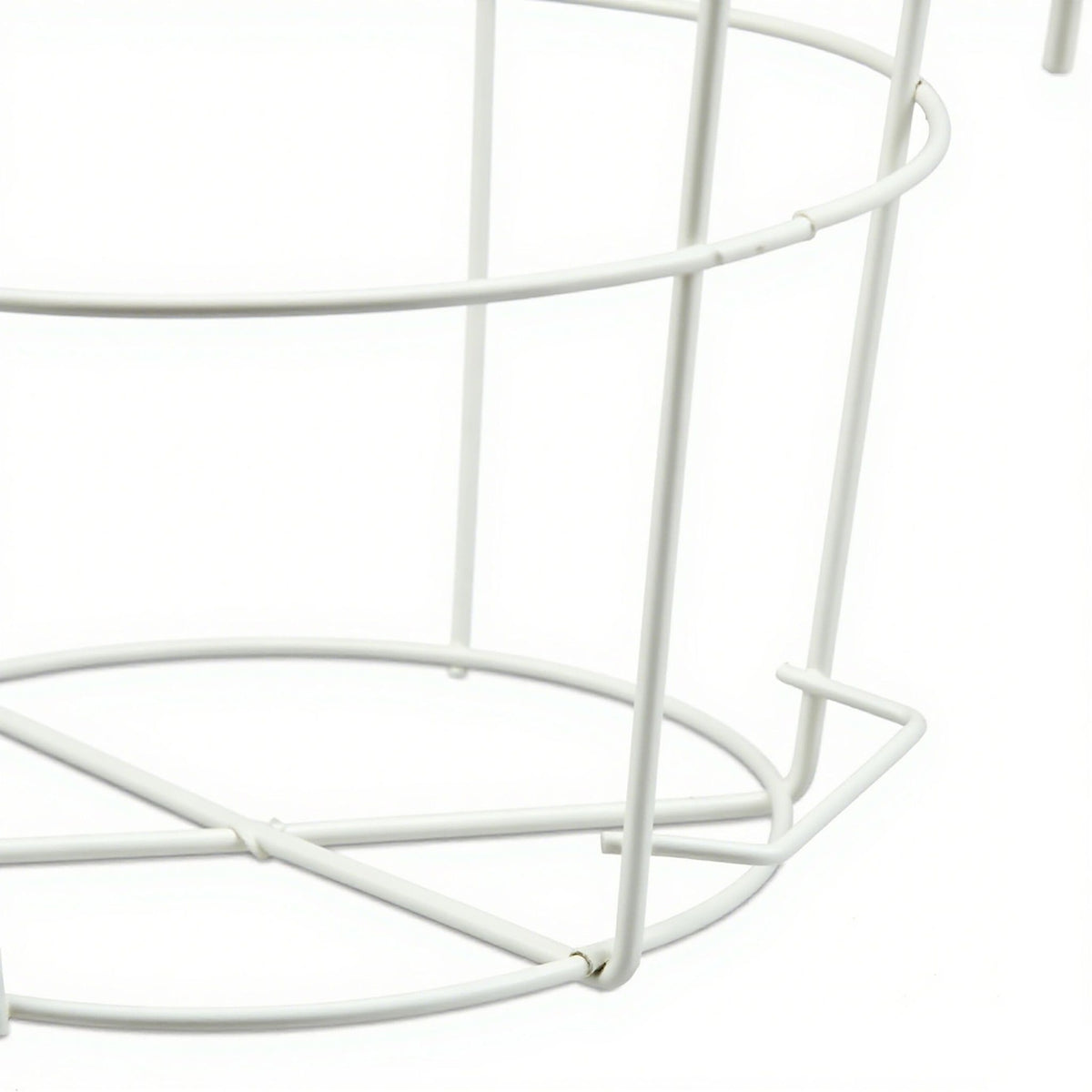 Set of 4 Hanging Planters with Hooks for Balcony