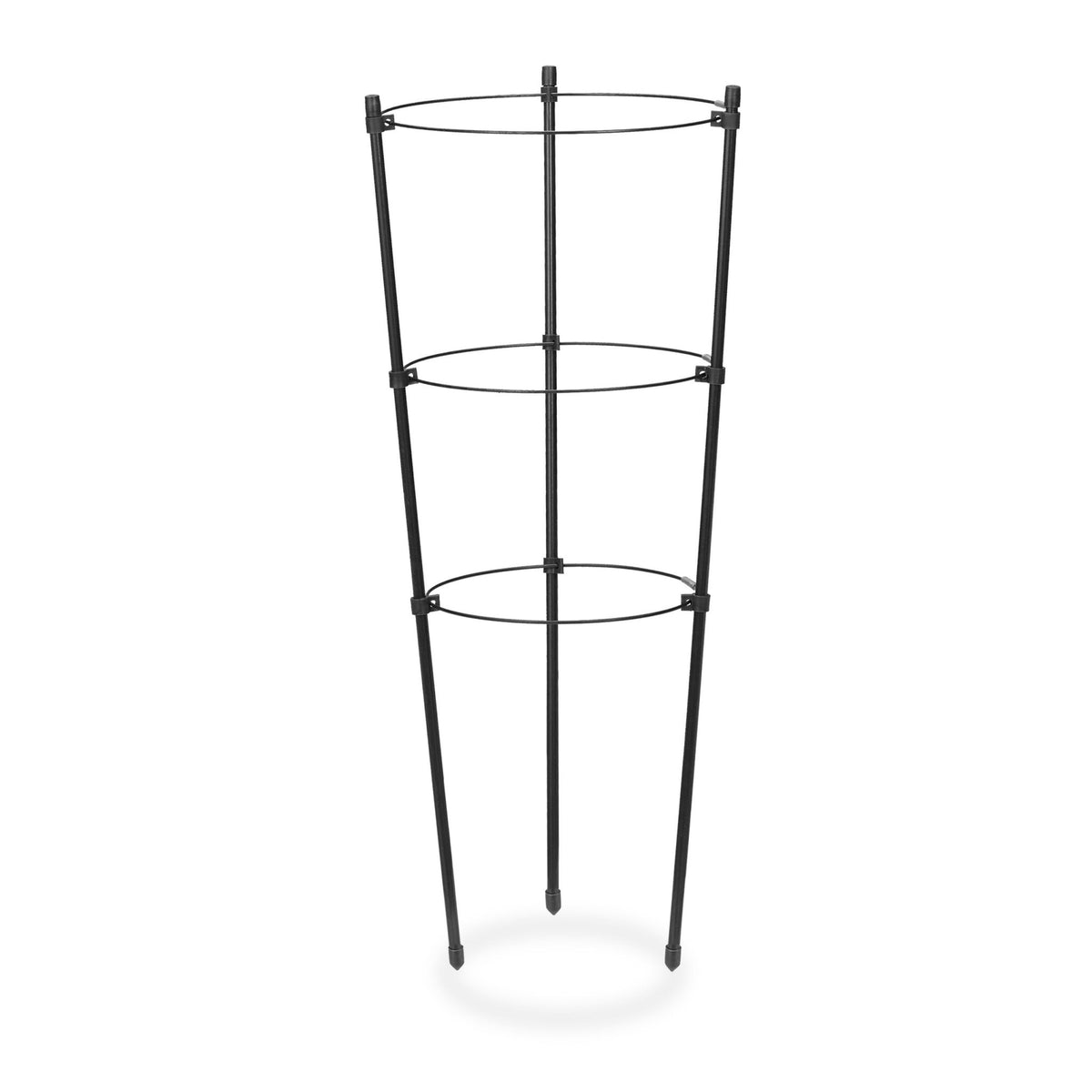 Set of 4 Round Plant Supports, 45 cm