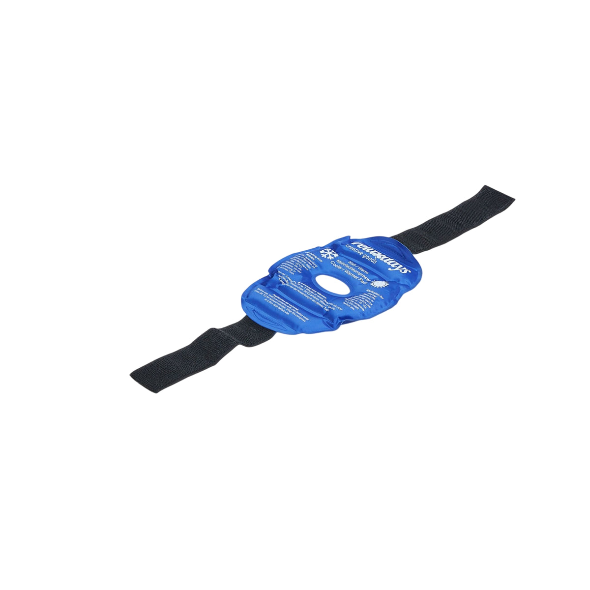 Set of 4 Strap-On Gel Knee Pads in Blue