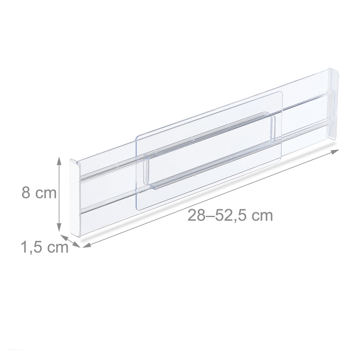 Set of 4 drawer dividers