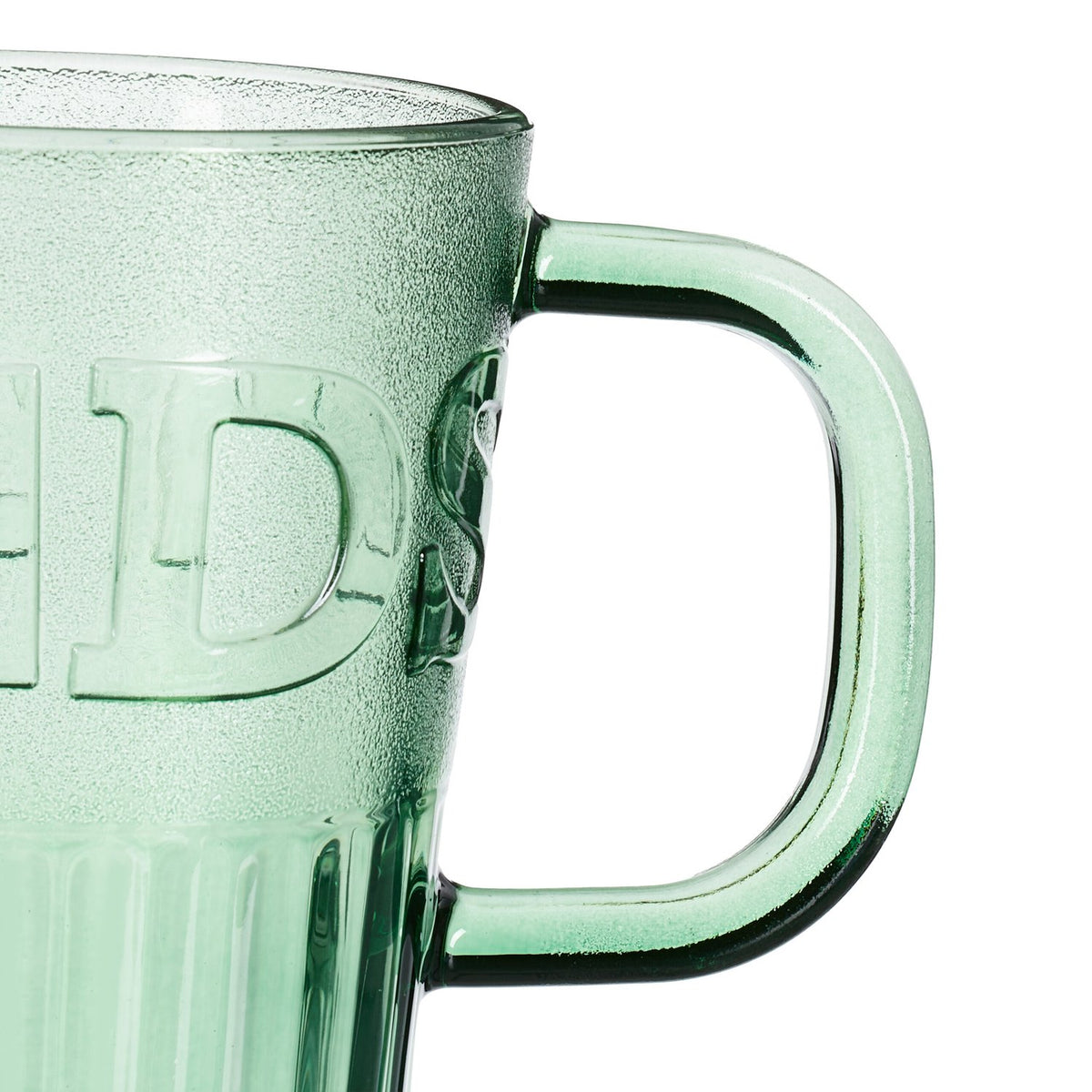 Set of 4 drinking glasses with handles
