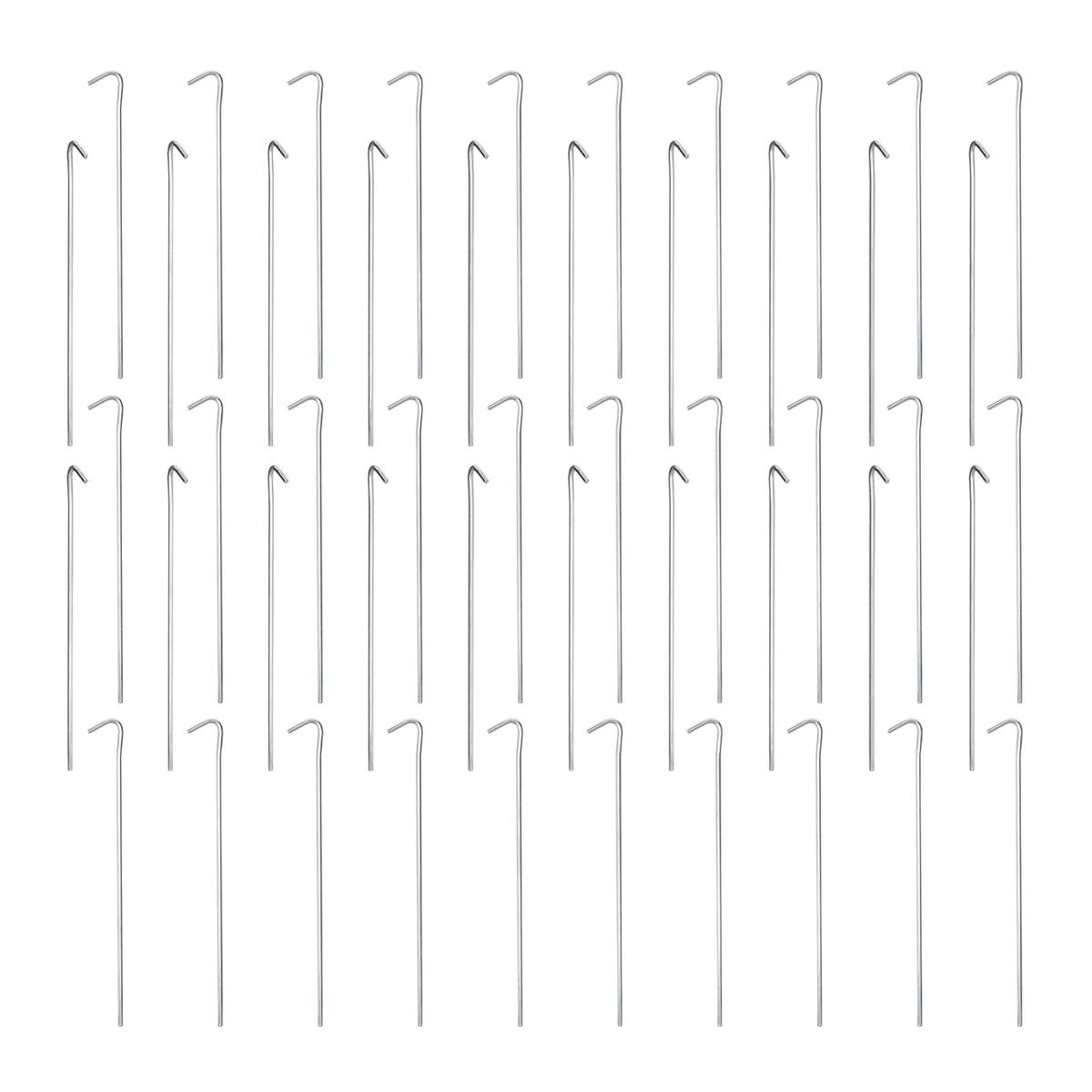 Set of 50 tent pegs