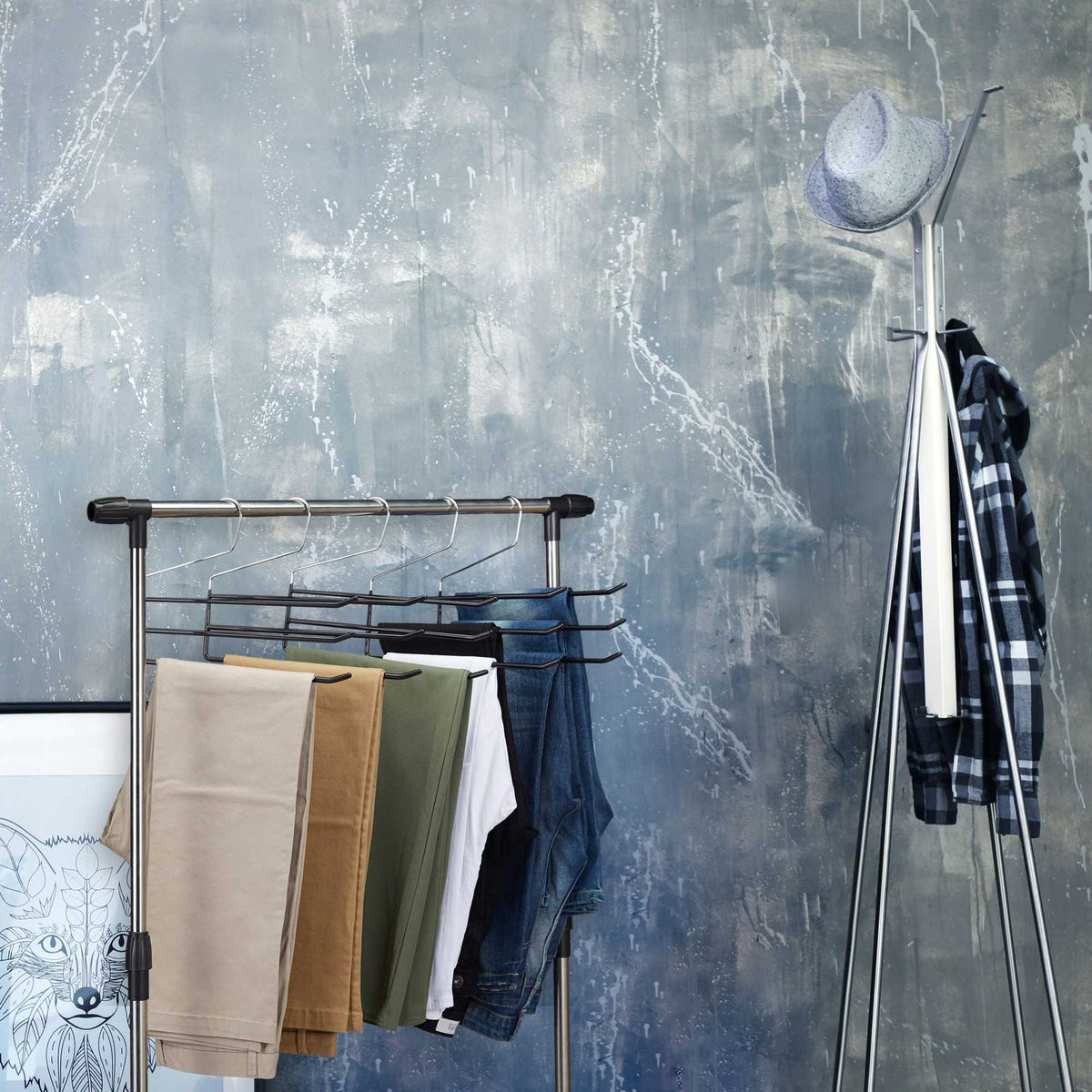 Set of 5 Multi Pants Hangers