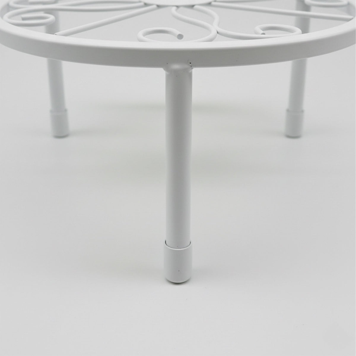 Set of 5 Round Carbon Steel Plant Stands