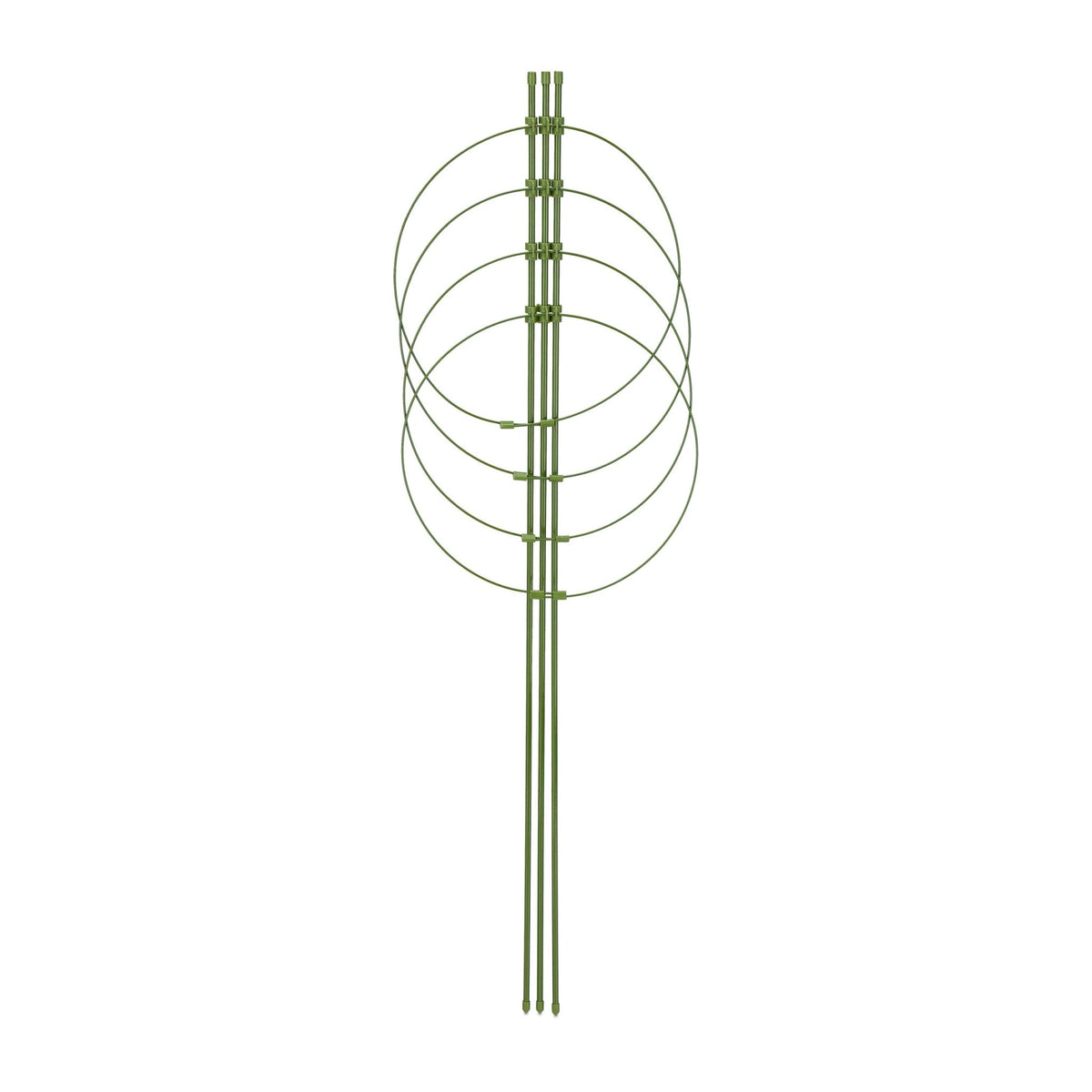 Set of 5 Round Tomato Trellises, 90 cm