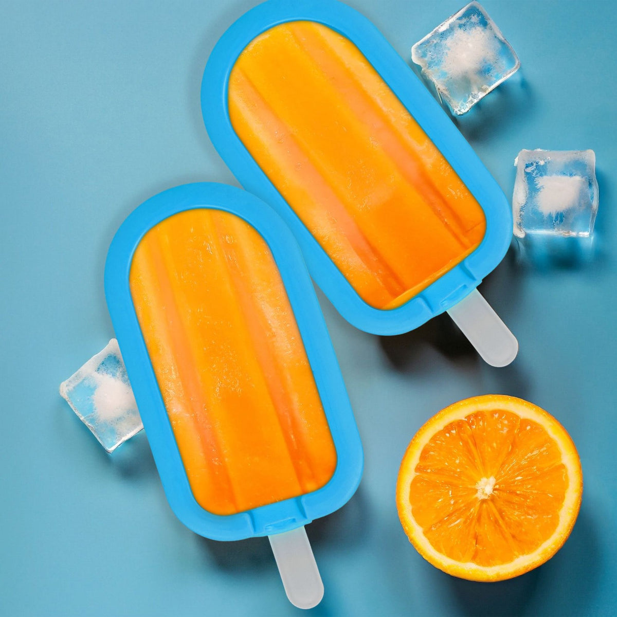 Set of 6 silicone ice molds