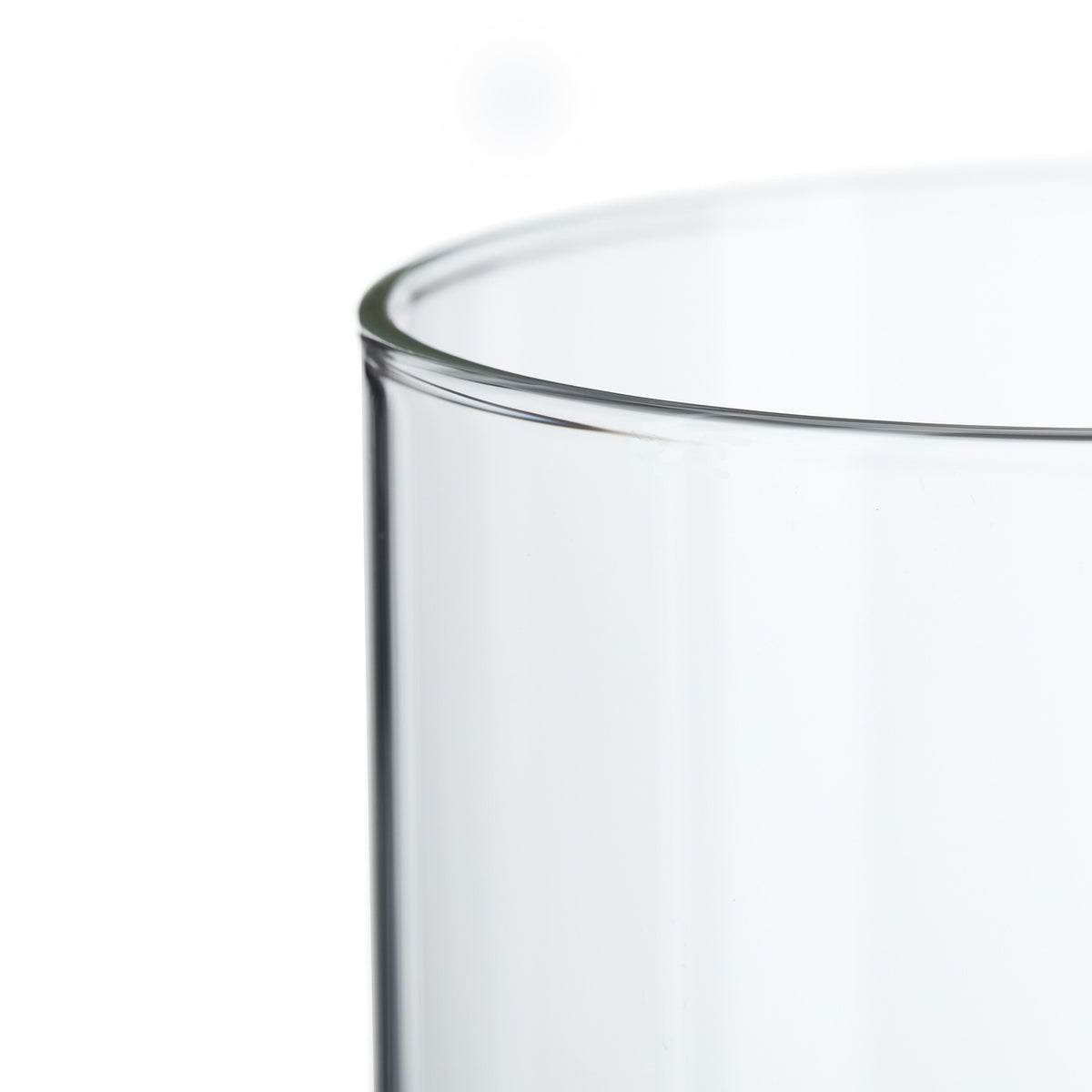 Set of glass vases
