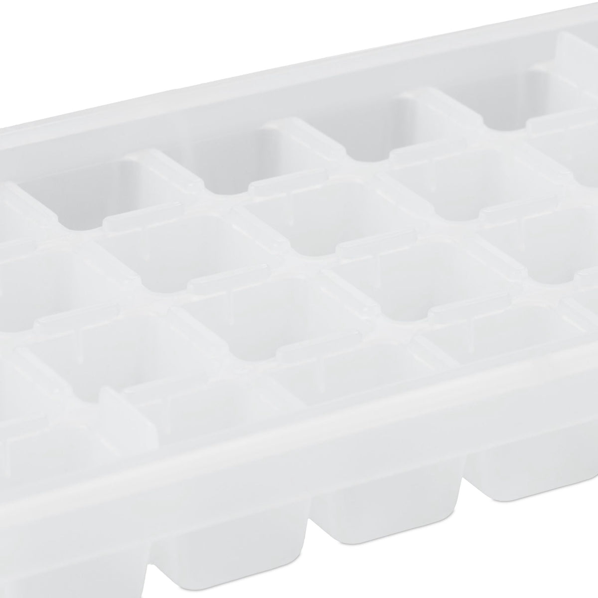 Set of ice cube molds with box and lid