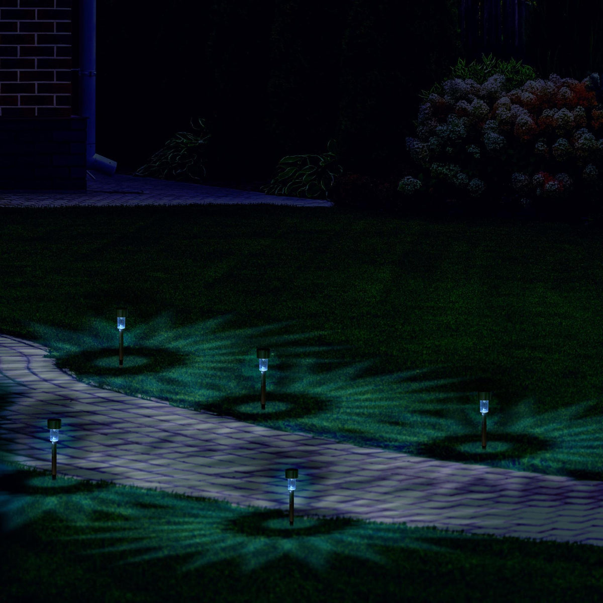 Set of solar lamps
